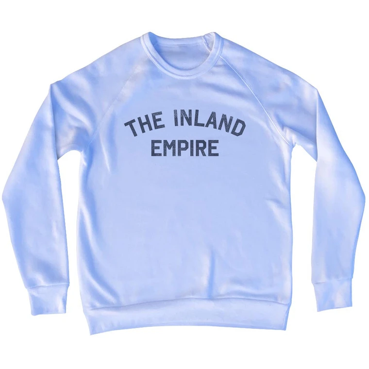 The Inland Empire Adult Tri-Blend Sweatshirt - White