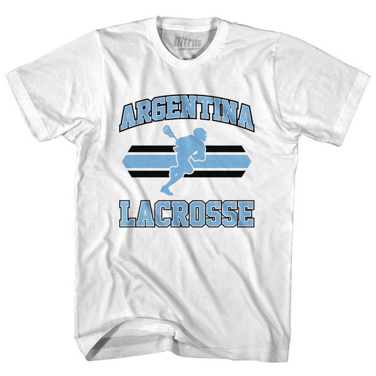 Argentina 90's Lacrosse Team Cotton Youth T-shirt - White