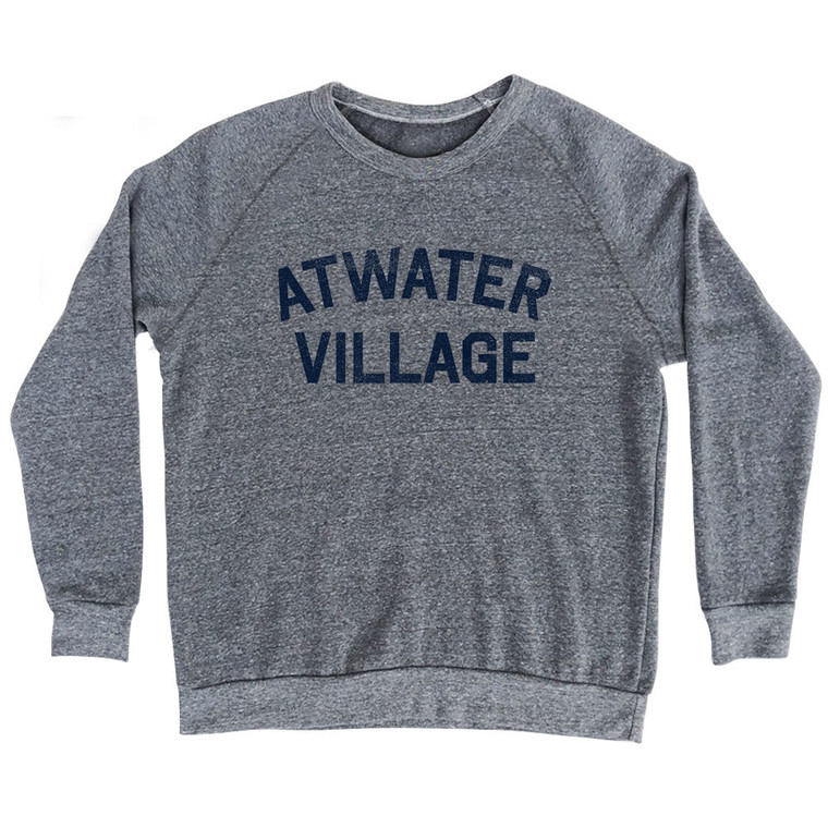 Atwater Village Adult Tri-Blend Sweatshirt - Athletic Grey