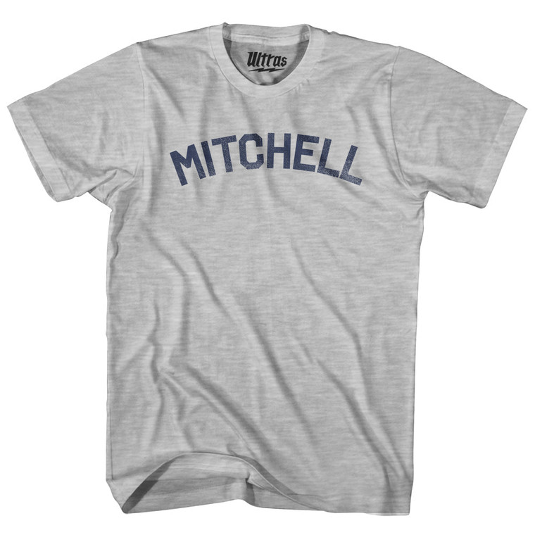 MITCHELL Adult Cotton T-shirt - Grey Heather