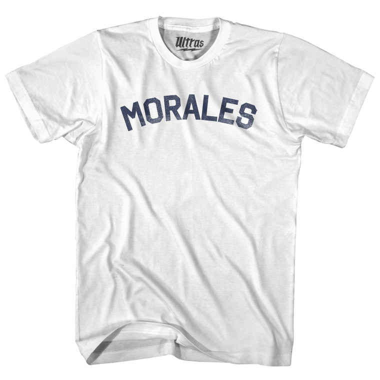 MORALES Womens Cotton Junior Cut T-Shirt - White
