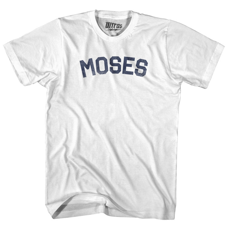 MOSES Youth Cotton T-shirt - White