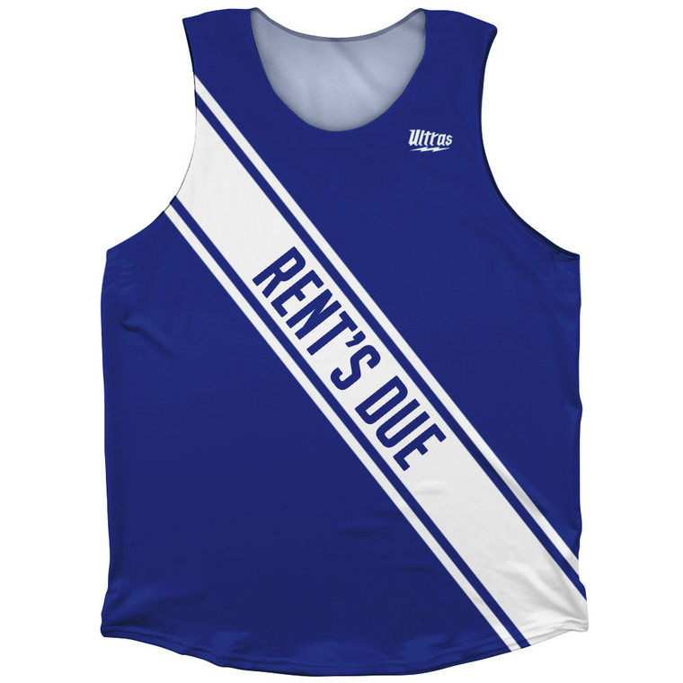 Rents Due Athletic Tank Top - Royal Blue