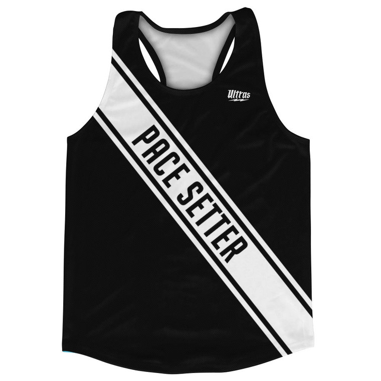Pace Setter Running Track Tops Made In USA - Black