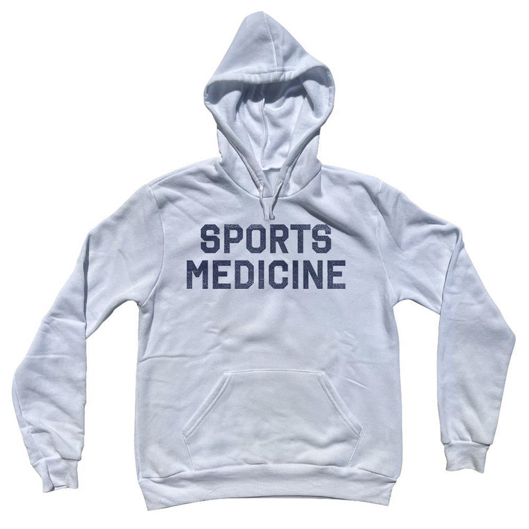 Sports Medicine Cotton-Poly Blend Hoodie - White