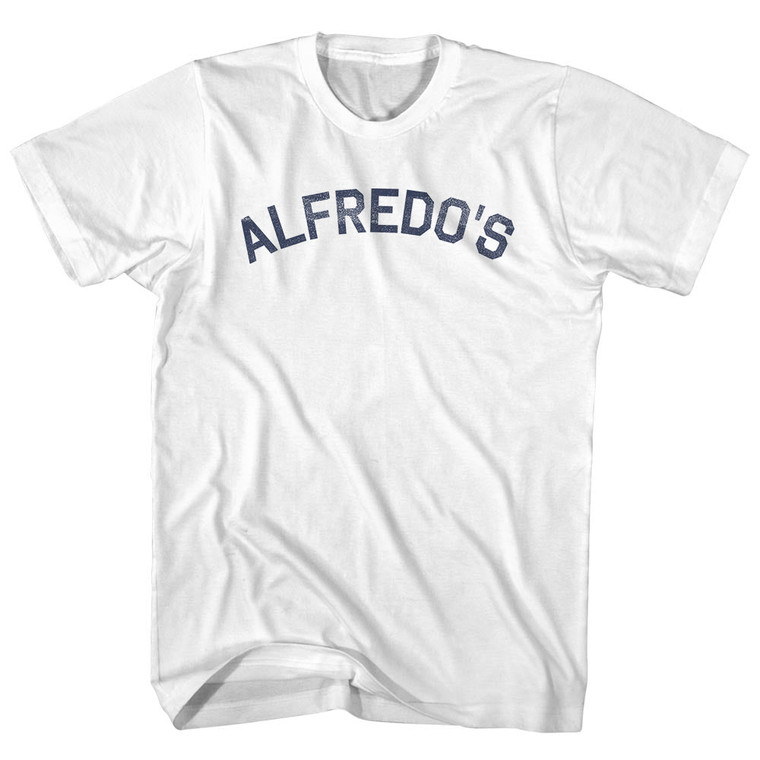 Alfredo's Adult Cotton T-shirt - White