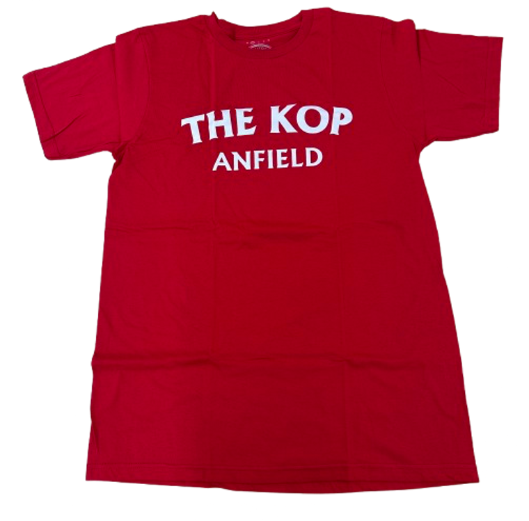 Adult Medium - The Kop Anfield - Heather Cardinal - Final Sale [Line Medium]