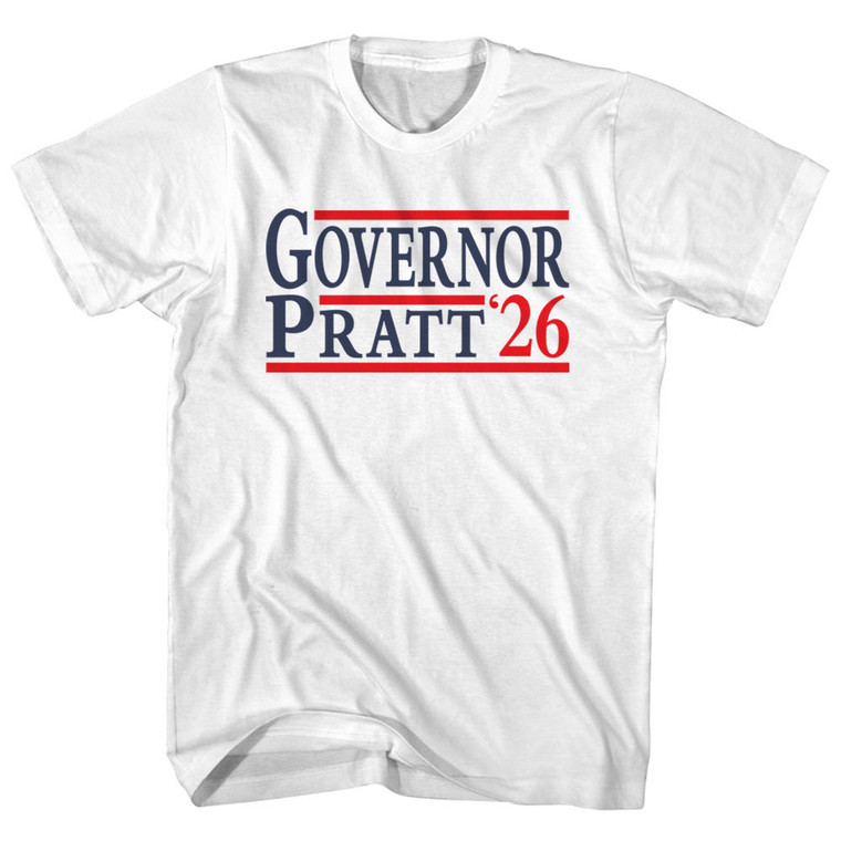 Governor Pratt 26 Election Election Two Names And Year Youth Cotton T-Shirt - White