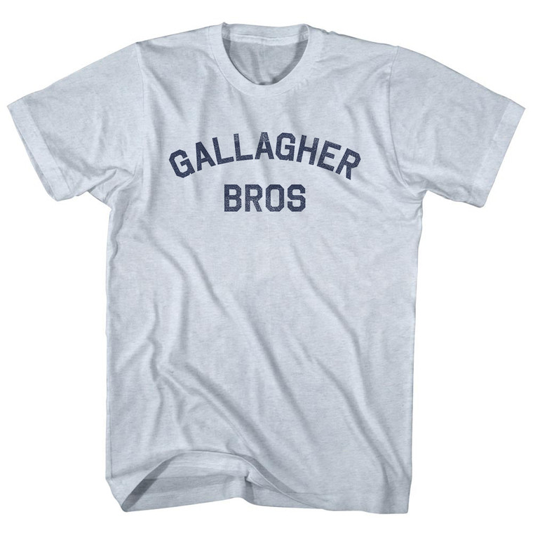 Gallagher Bros Adult Tri-Blend T-Shirt - Athletic White