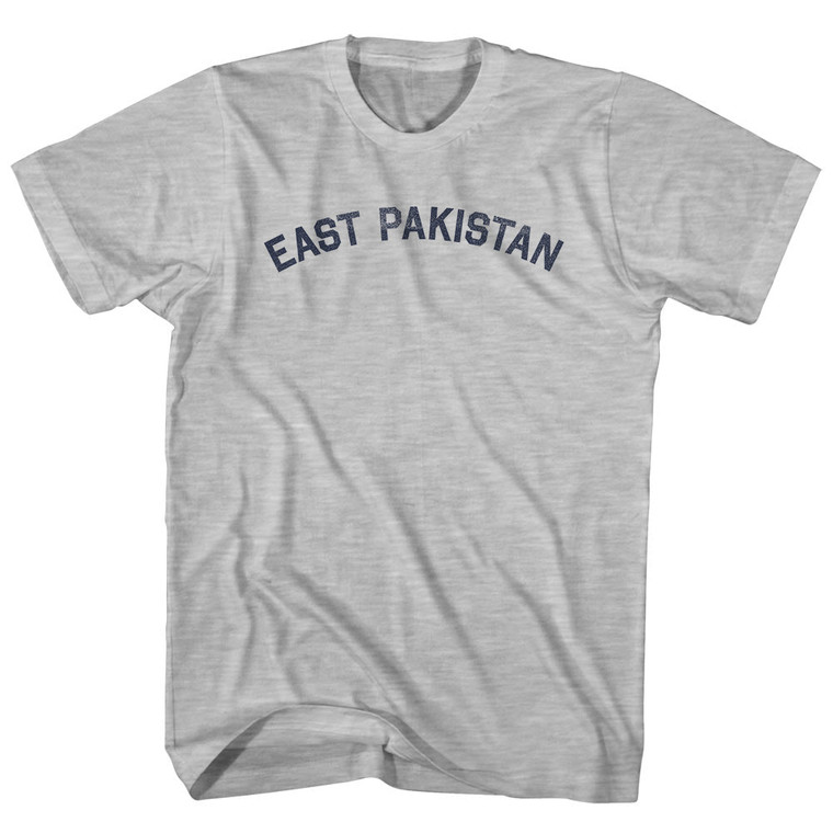 East Pakistan Womens Cotton Junior Cut T-Shirt - Grey Heather
