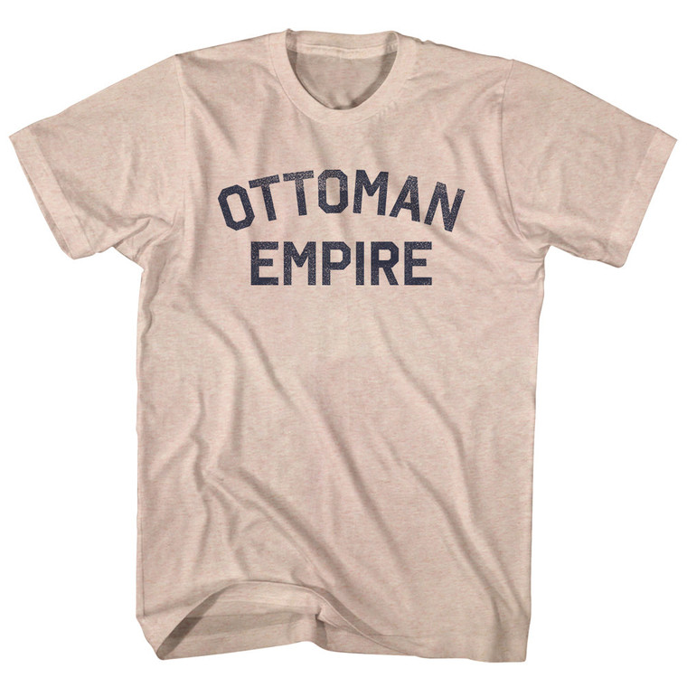 Ottoman Empire Adult Tri-Blend T-shirt - Sand