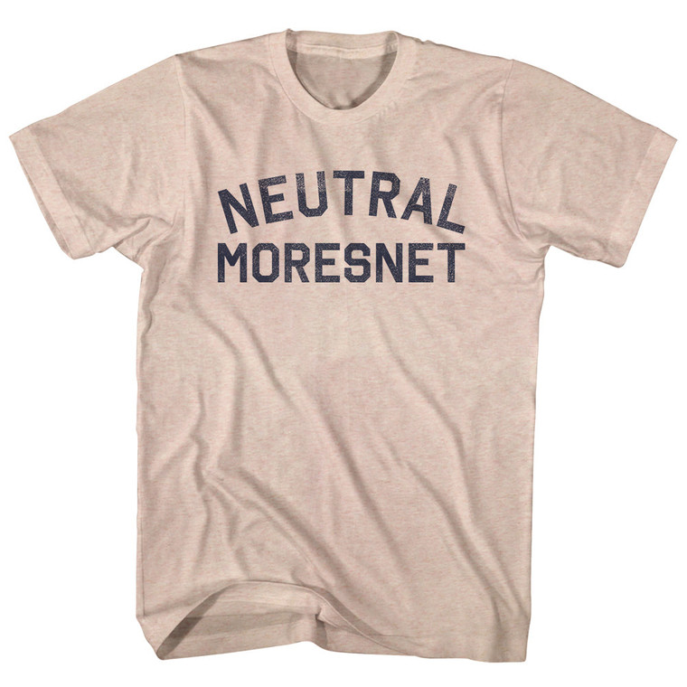 Neutral Moresnet Adult Tri-Blend T-shirt - Sand