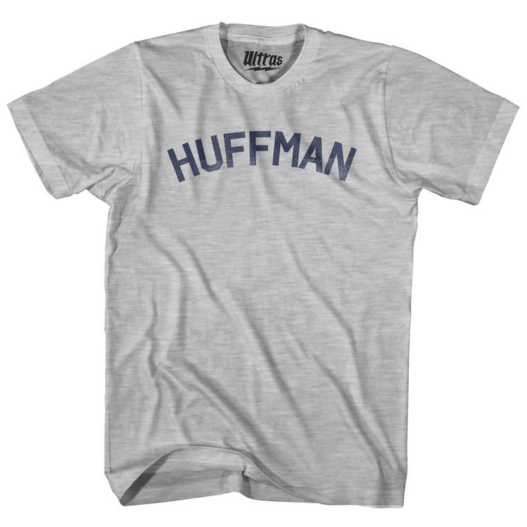 HUFFMAN Womens Cotton Junior Cut T-Shirt - Grey Heather