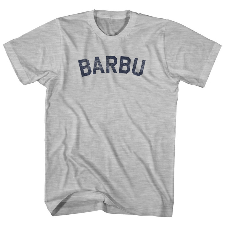 Barbu Adult Cotton T-shirt - Grey Heather