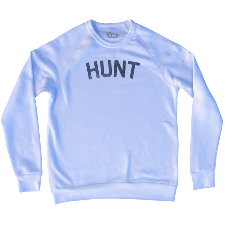HUNT Adult Tri-Blend Sweatshirt - White