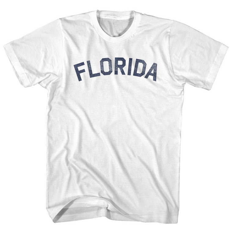 Florida Adult Cotton T-shirt - White