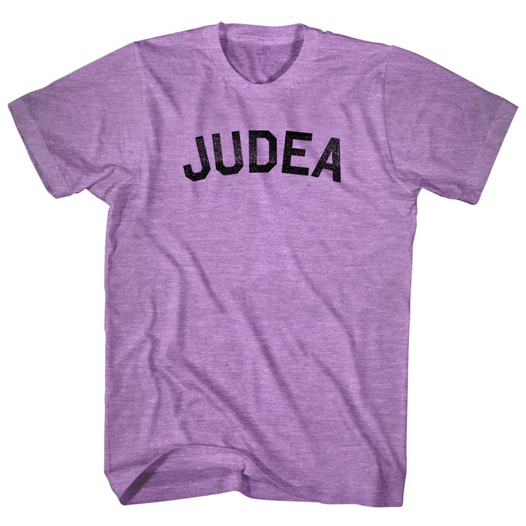 Judea Adult Tri-Blend T-shirt - Athletic Purple
