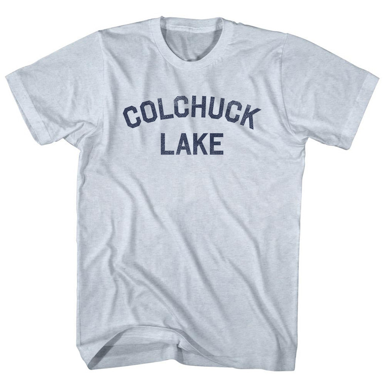 Colchuck Lake Adult Tri-Blend T-shirt - Athletic White