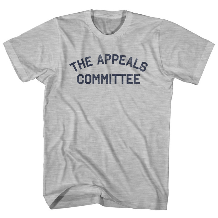 The Appeals Committee Youth Cotton T-shirt - Grey Heather