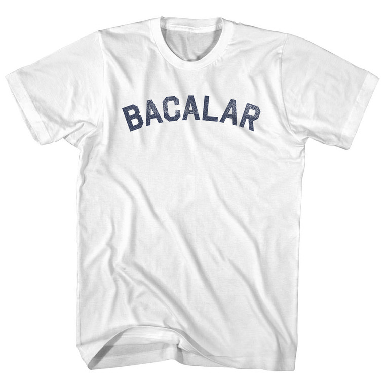 Bacalar Youth Cotton T-shirt - White