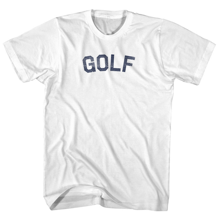 Golf Womens Cotton Junior Cut T-Shirt - White