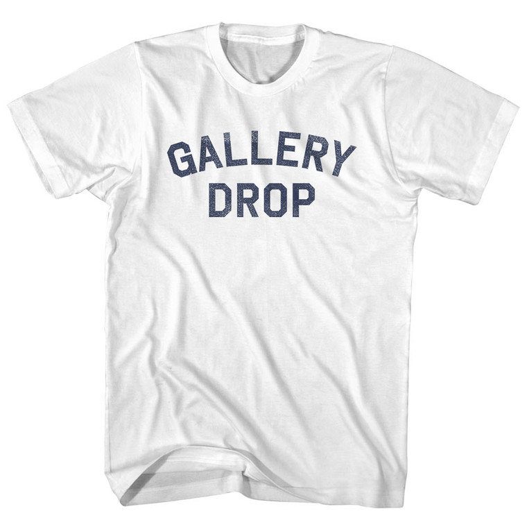 Gallery Drop Youth Cotton T-shirt - White