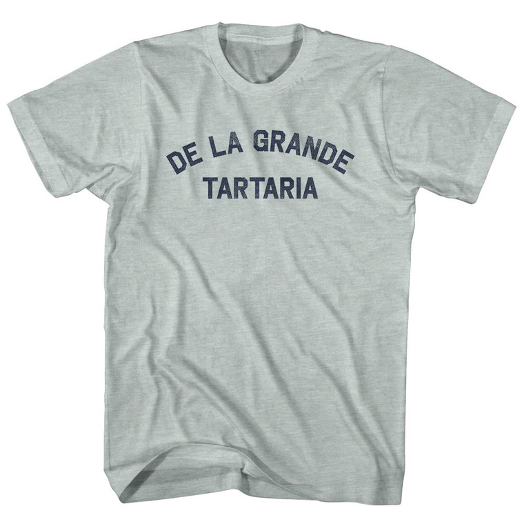 De La Grande Tartaria Adult Tri-Blend T-shirt - Athletic Cool Grey