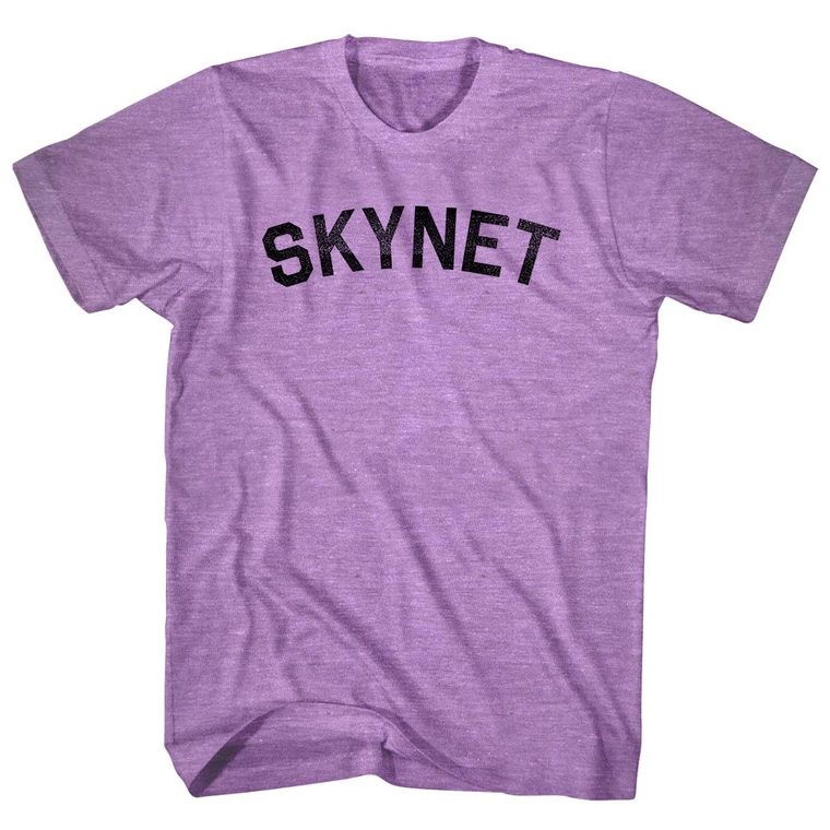 Skynet Adult Tri-Blend T-shirt - Athletic Purple