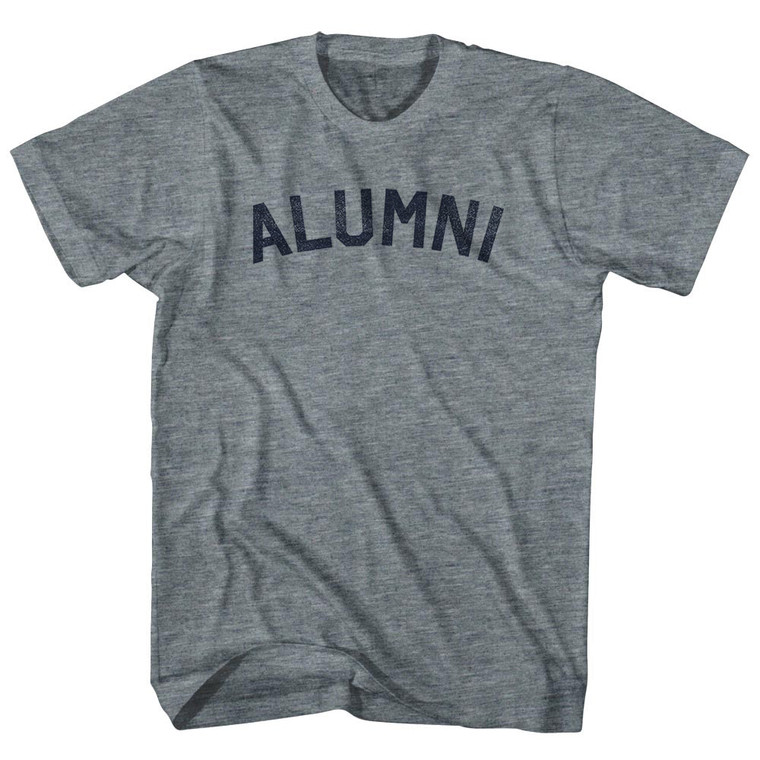 Alumni Adult Tri-Blend T-shirt - Athletic Grey