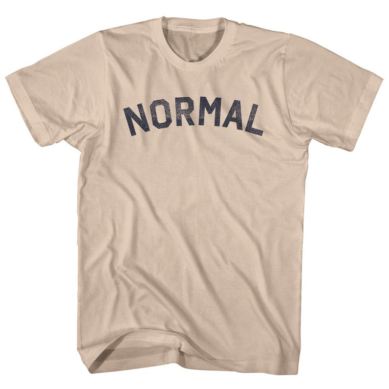 Normal Adult Cotton T-shirt - Creme