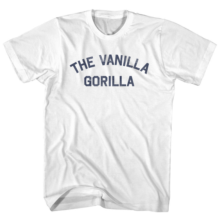 The Vanilla Gorilla Adult Cotton T-shirt - White