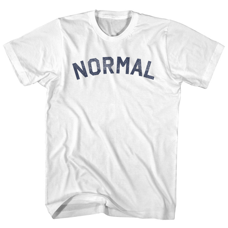 Normal Womens Cotton Junior Cut T-Shirt - White