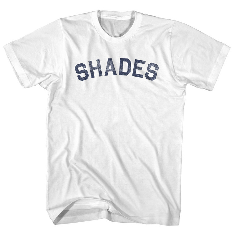 Shades Youth Cotton T-shirt - White