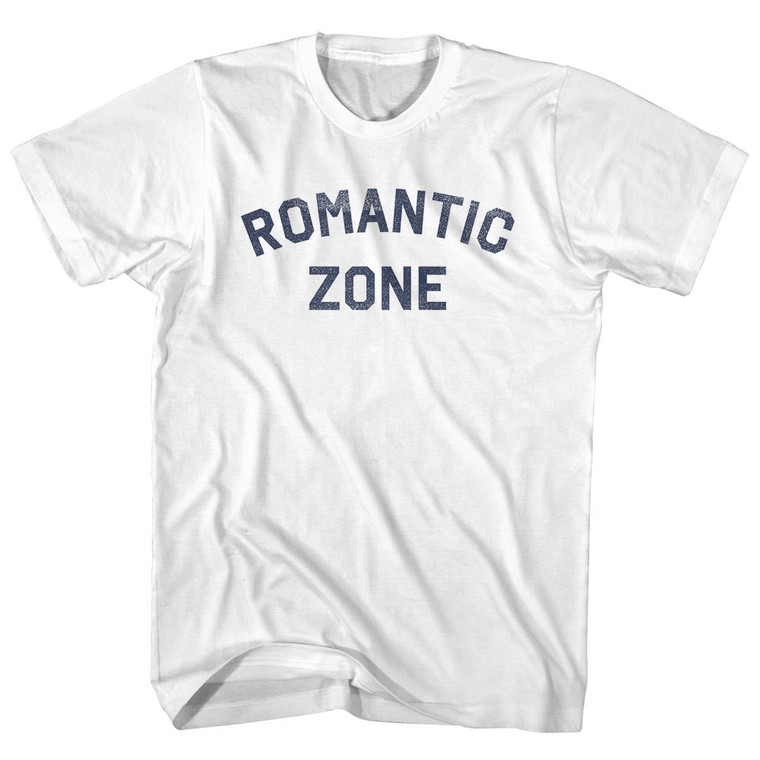 Romantic Zone Youth Cotton T-shirt - White