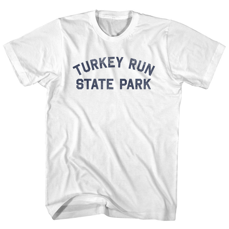 Turkey Run State Park Youth Cotton T-shirt - White