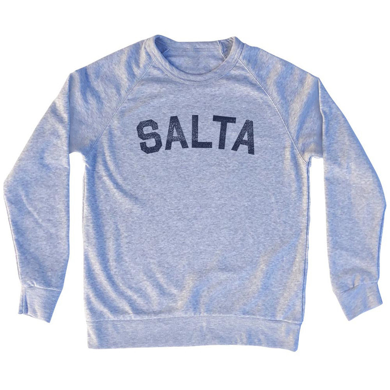 Salta Adult Tri-Blend Sweatshirt - Grey Heather