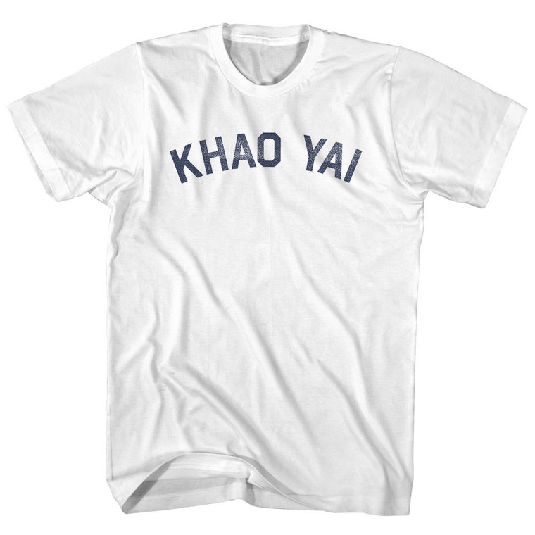 Khao Yai Adult Cotton T-shirt - White