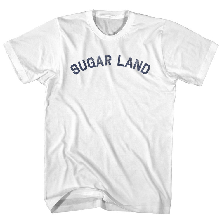 Sugar Land Adult Cotton T-shirt - White