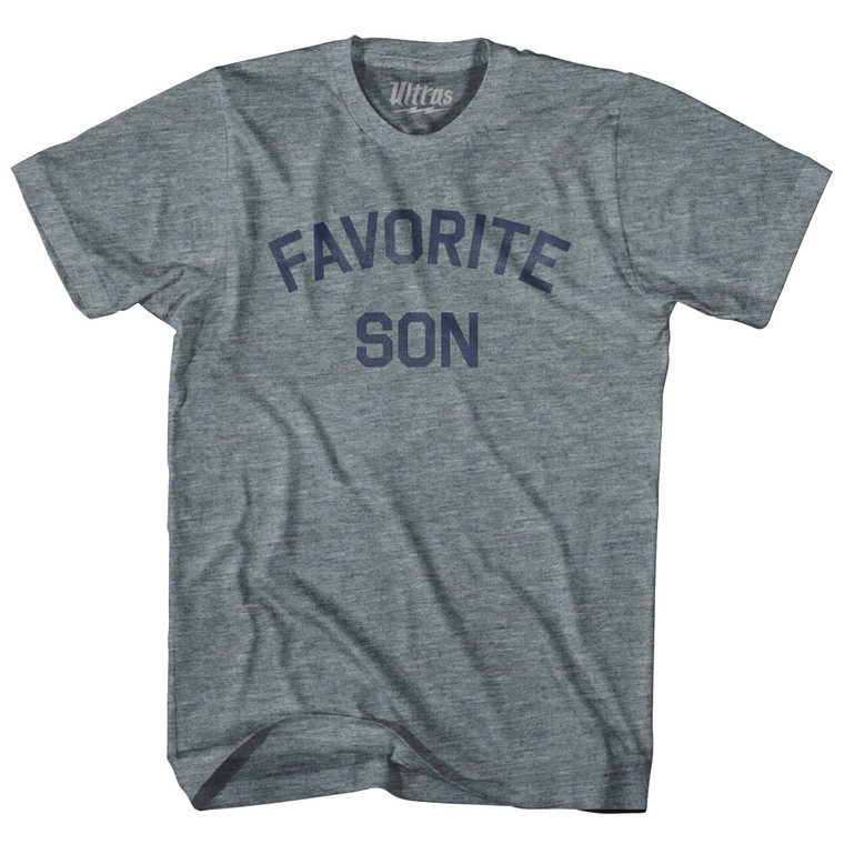 Favorite Son T-Shirt - Athletic Grey Tri-Blend - XS - Final Sale - M2