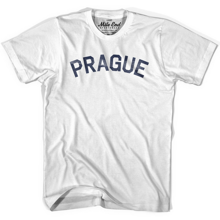 Prague Cotton T-Shirt - White - Large - Final Sale - M10