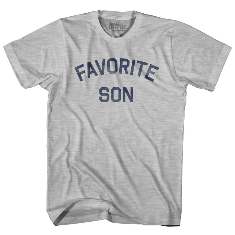 Favorite Son Cotton T-Shirt - Grey Heather - Youth XL - Final Sale - M13