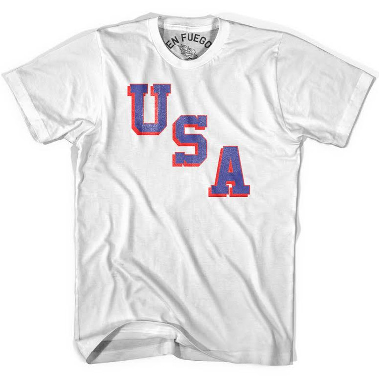 USA Miracle Cotton T-Shirt - White - Men's XL - Final Sale - M15