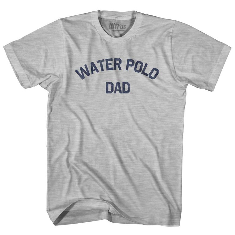 Water Polo Dad Womens Cotton Junior Cut T-Shirt - Grey Heather