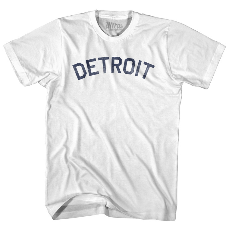 Detroit Cotton T-Shirt - White - Men's Medium - Final Sale - M48