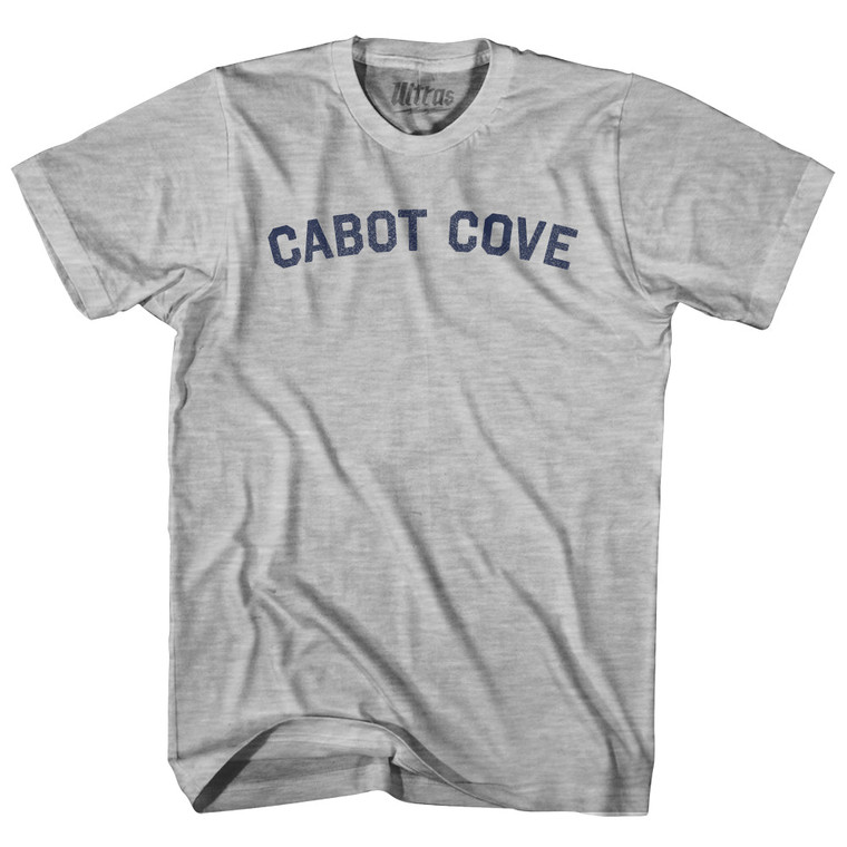 Cabot Cove Womens Cotton Junior Cut T-Shirt - Grey Heather