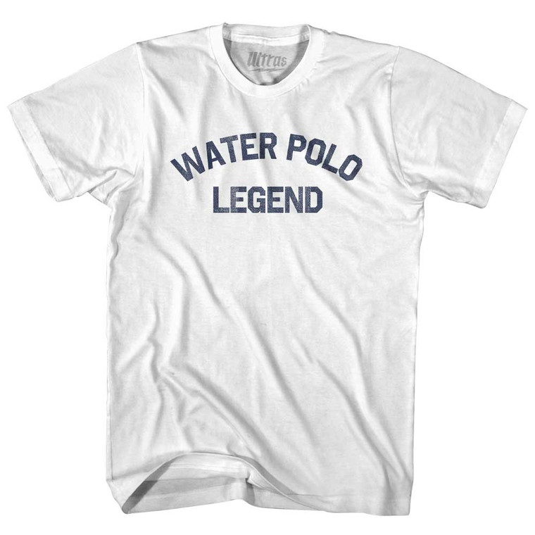 Water Polo Legend Adult Cotton T-shirt - White