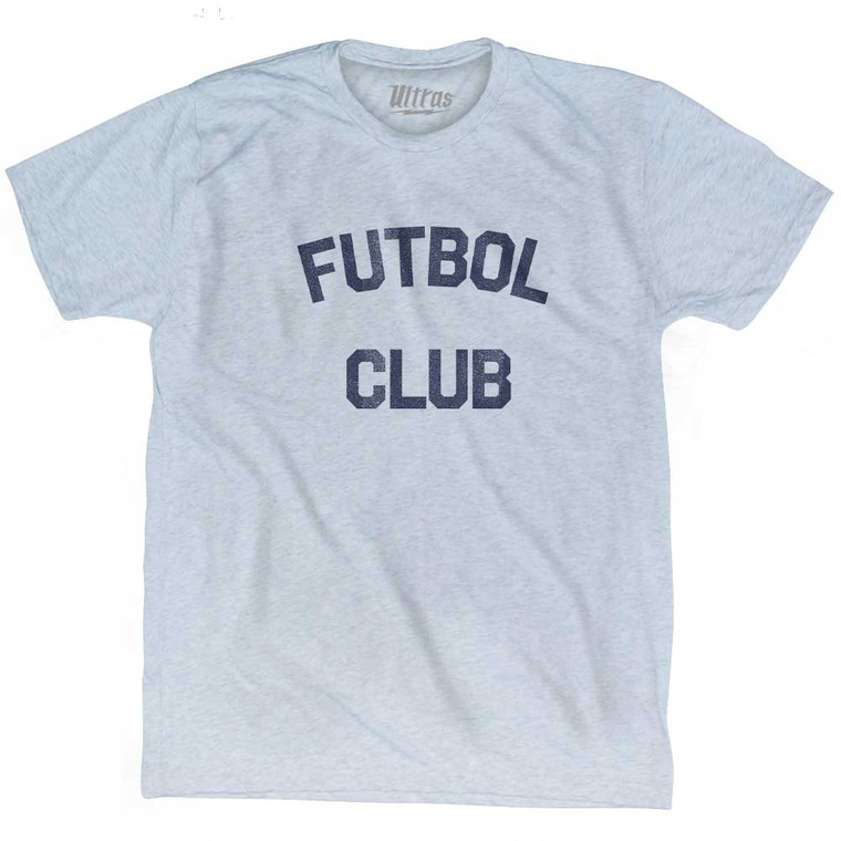 Futbol Club Adult Tri-Blend T-shirt Athletic White