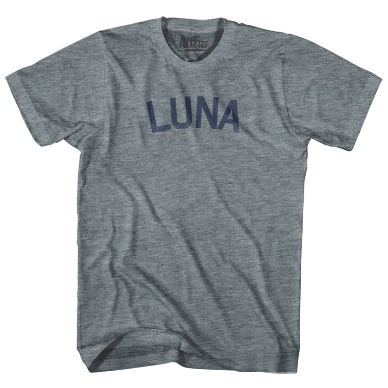 LUNA Adult Tri-Blend T-shirt - Athletic Grey