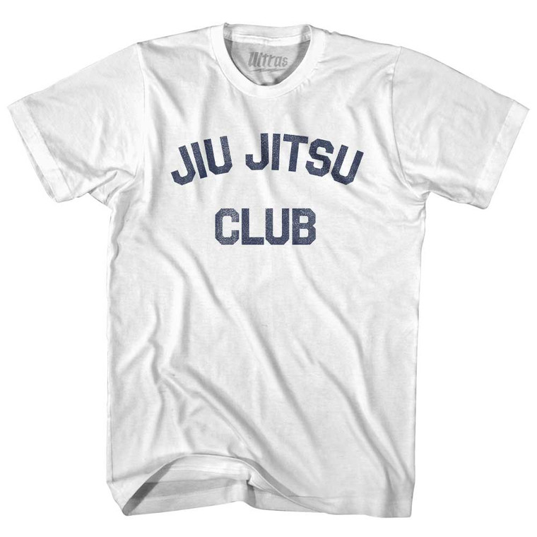 Jiu Jitsu Club Womens Cotton Junior Cut T-Shirt White