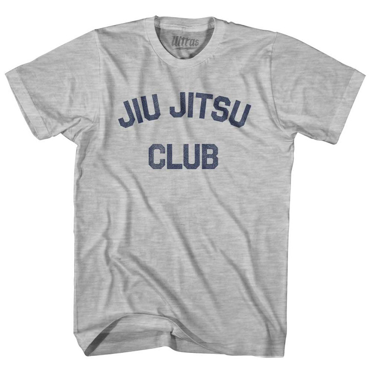 Jiu Jitsu Club Adult Cotton T-shirt Grey Heather
